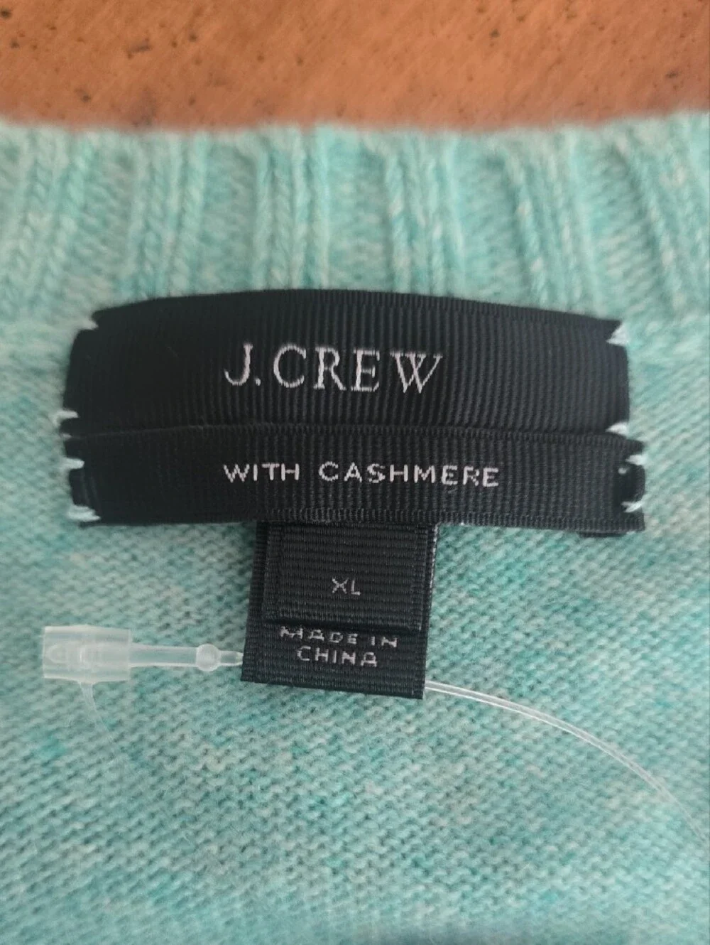 J. Crew Mint Green V-Neck Sweater